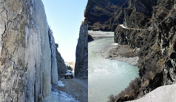 Most Dangerous Roads in the World Skippers Canyon Road